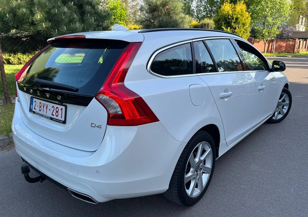 Volvo V60 cena 46800 przebieg: 232123, rok produkcji 2014 z Rajgród małe 326